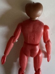 VINTAGE TOMLAND STAR RAIDERS FAMOUS MONSTERS OOV THE FLY HEAD YOG RED BODY