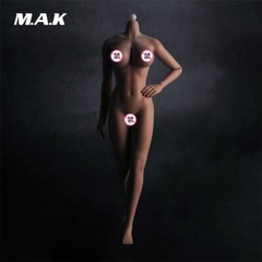 JIAOU DOLL 1/6 JOQ-09F-BS Suntan Skin Flexible Big Bust 12″ Female Figure Body