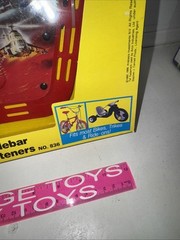 RAMBO Toys For Bikes 3-D Bike Shield W/ Classic Headband Stallone NEW ARCO 1986