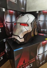 Autoking Iron Man Helmet MK5 1/1 Voice-controlled Mask Transform Cosplay Prop