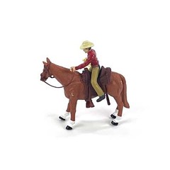 Big Country Toys – Four Sixes Ranch Cowboy & Quarter Horse 1:20 Scale 808