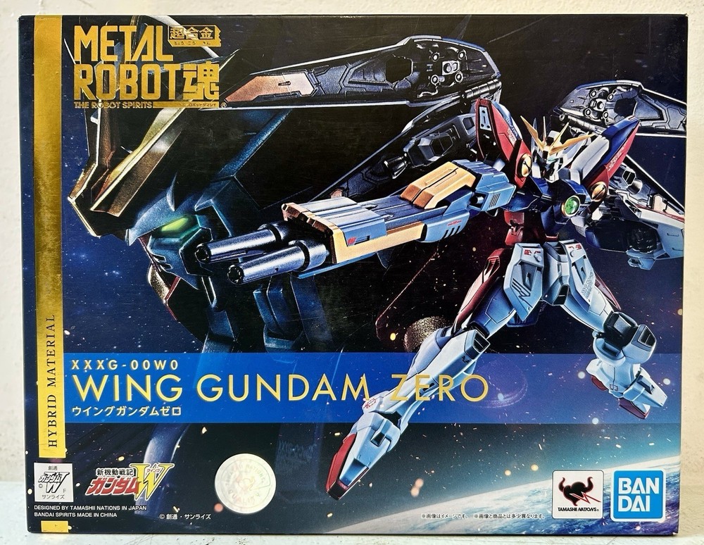 Bandai Tamashii Nations Metal Robot Wing Gundam Zero Action Figure