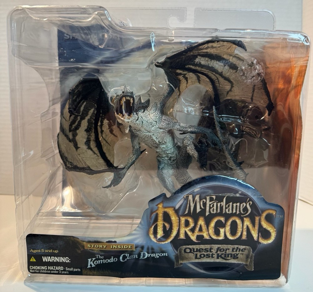 McFarlane’s Dragons ‘Komodo Clan Dragon’ action figure.