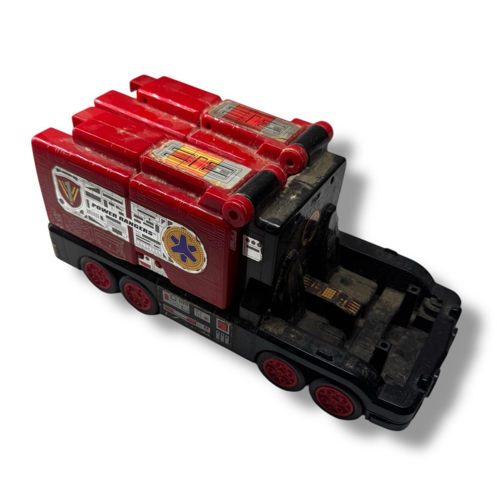 Bandai Power Rangers Lightspeed Rescue Pyro 1 Zord 1999 Fire Truck Incomplete
