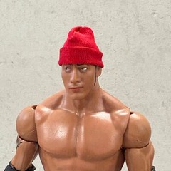 PB-BNE-RD: 1/12 scale Red Beanies for 6″ ~ 7″ Action figures