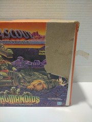 1986 Terrascout Inhumanoids Hasbro Box W/Instructions Only + Auger Back Card .
