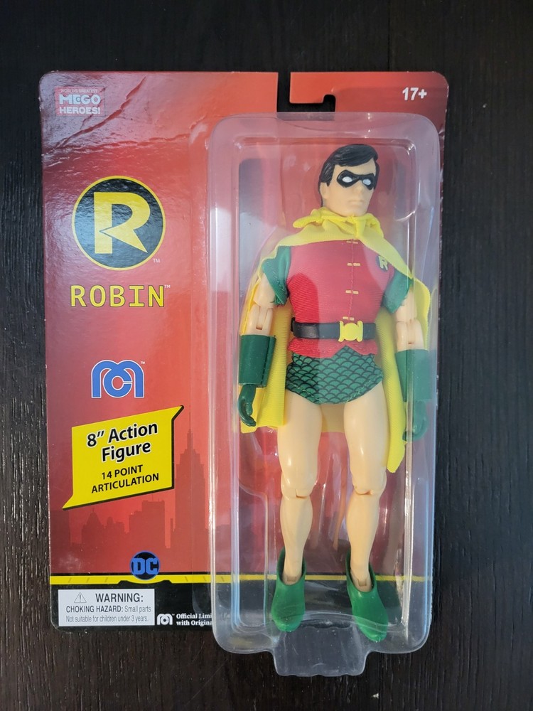 Robin 2021 Mego HEROES DC Retro NEW MOC Sealed #2