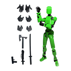 1PCS 13 Joints Figure Articulate Movable Dummy Doll Diy Assembly Toy 3D Printed