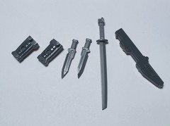 Transformers Warbotron WB01-F X-RAY Masterpiece WEAPONS Replacement Parts