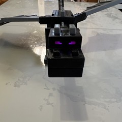 LEGO The Ender Dragon Custom Printed Figure Black/Purple