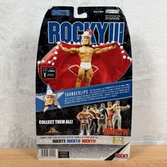 Thunderlips Rocky III Action Figure 2007 Jakks Hulk Hogan New Sealed NIB