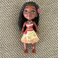 DISNEY PRINCESS POSABLE MINI TODDLER DOLL MOANA 3 Inch
