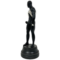 Marvel Amazing Spiderman Black Suit Symbiot 7″ Mini Statue 2002 Bowen No Box