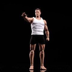 ANT AM116 1/12 Male Flexible Strong Muscular Body Head Sculpt 6in Action Figure