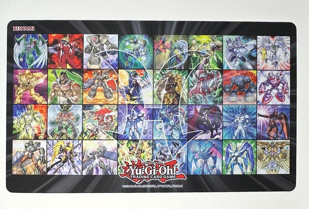 Yu-Gi-Oh! Elemental Hero Game Mat Playmat Konami : NEW + Loose – No Box