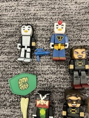 Tube Heroes Huge Toy Figure Lot Minecraft Jazwares With Shields & Accessories