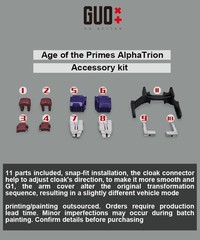 Arm Cover Connector Fill Upgrade Kit For Age Of The Primes Alpha Trion -Gobetter