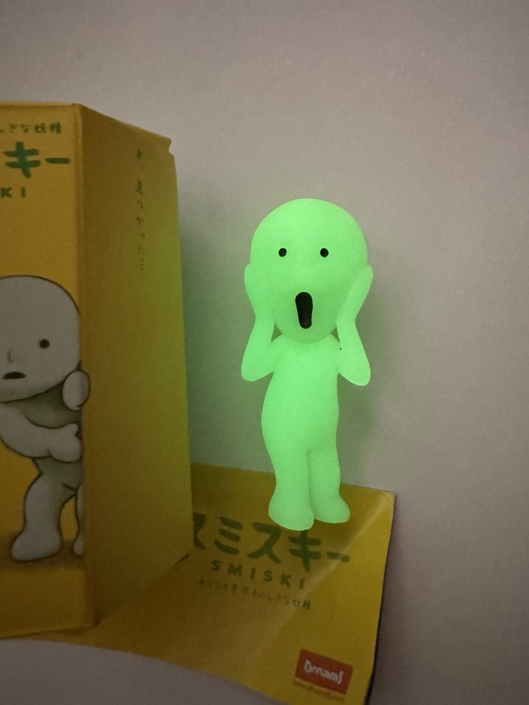 Smiski Series 1 Secret “The Scream” New In Box Authentic