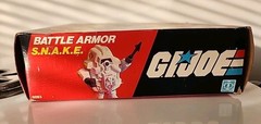 G.I. Joe 1983 Battle Armor S.N.A.K.E New Unopened Bag,