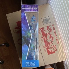 McFarlane Toys Avatar World of Pandora Jake Sully & Banshee Set, Glow