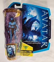 Tsu’Tey James Cameron’s Avatar Webcam i-Tag 4″ Tsu Tey Figure Mattel 2009 -NEW
