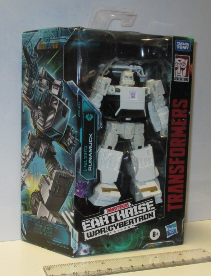 RUNAMUCK MIB figure Transformers Earthrise War for Cybertron