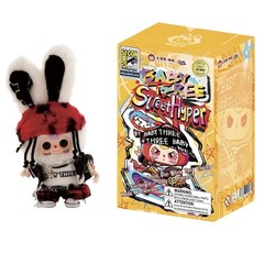 Baby Three “Street Hype SET 5 Black+ Orange+Pink+Blue+Purple SDCC 2025 Exclusive