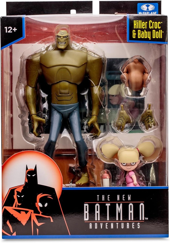 DC Direct The New Batman Adventures – Killer Croc & Baby Doll Action Figure