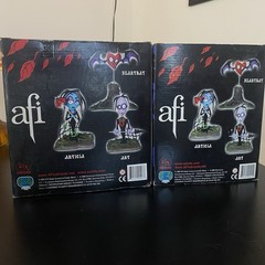 Afi Articia and Heart Bat Figure Sing The Sorrow Limited Edition Rare Vintage