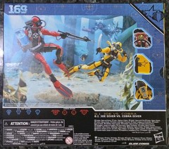 G.I. Joe Classified Series #169 G.I. Joe Diver Vs. Cobra Diver 6″ Figure 2 pack
