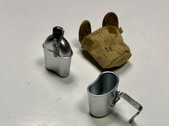 1/6 Scale United States WWII, Canteen With Cover, Dragon