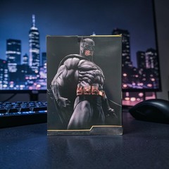 New 38cm Justice League The Dark Knight Batman Statue PVC Model W/box Gift – DC