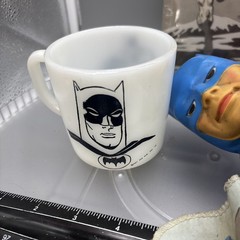 1966 Batman Lot 1 Westfield Mug Plus Hand Puppet Ideal Vintage Adam West