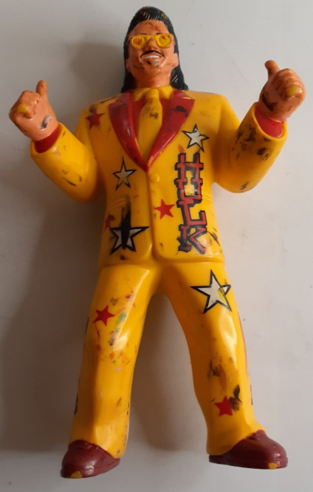Original San Francisco Toymakers WCW 1995 Jimmy Hart Collectible Wrestlers
