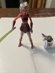 Star Wars 2009 Ahsoka Tano with Rutta The Hutt