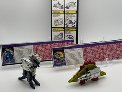 Transformers G1 1987 – Overkill & Slugfest – 100% Complete w/Manual+Data