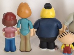 2006 Mezco Family Guy 6 Figure Lot Peter Lois Chris Meg Brian Stuey 3.5″ – 1.5″