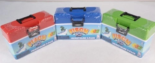 Lot Of 3 Fisch Microfigure 4 Packs & DLC Codes. Sealed 2025 Phat Mojo