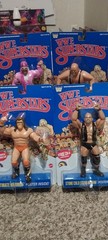 Set Of 4 LJN WWE Wrestling Superstars Wave 2 Ultimate Warrior Austin Bundy Jesse