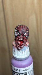 Zombie Spiderman V5 Painted Head Sculpt Fit for 6” Mafex CT Action Figure 1/12