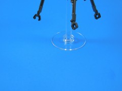 Vintage Star Wars – Probot ‘Clear Disc’ Display Stand – Kenner – STAND ONLY