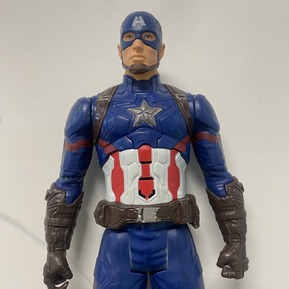 Marvel Captain America Talking 12″ Action Figure 2015 Hasbro No Shield C-001C