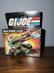 LOT Gi Joe Cobra original Cobra ASP 1984 MISB and 1983 PAC Rat Missle Launcher