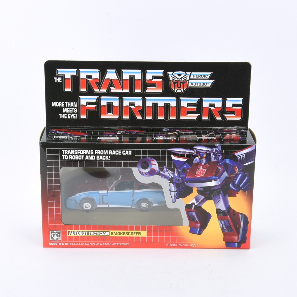 Transformers G1 Series Autobot Tactician Smokescreen Action Figure Reproduction
