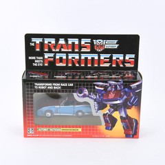 Transformers G1 Series Autobot Tactician Smokescreen Action Figure Reproduction