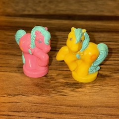 My Little Pony 1980s MLP Petite Ponies Pretty Parade. Vintage Lot of 2 Various.