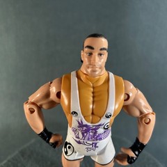 ECW Rob Van Dam Wrestling Action Figure 1999 The Original San Francisco Toymaker