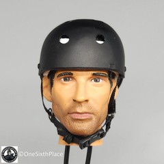 1:6 scale Toy Soldier Delta Force Black Pro Tec Helmet for 12″ Figures