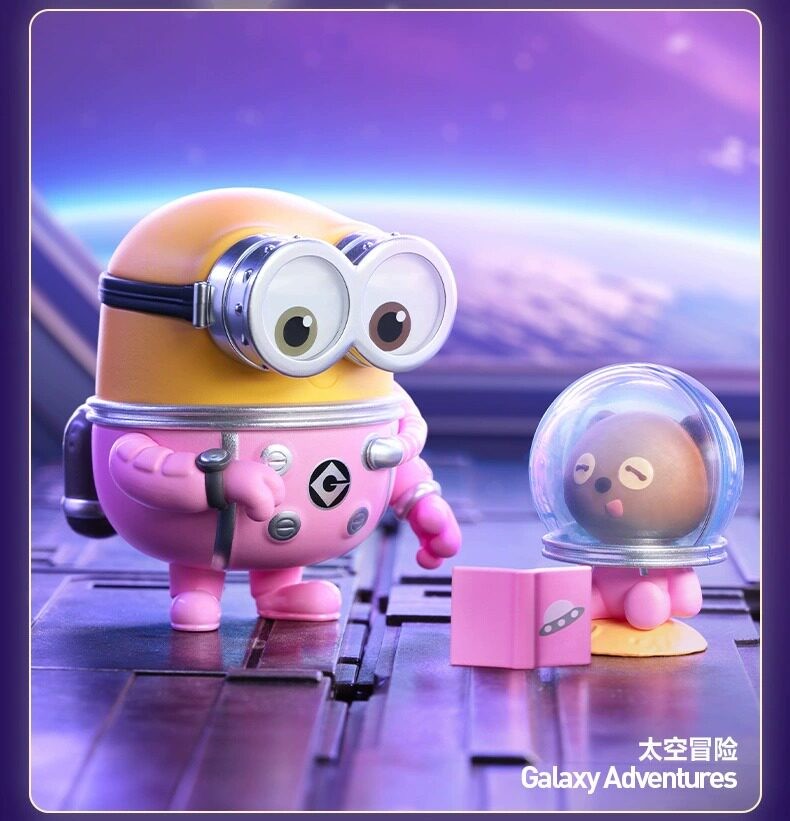 POP MART Minions Bedtime Stories by Bob and Tim Blind Box Confirmed Figure Toys
