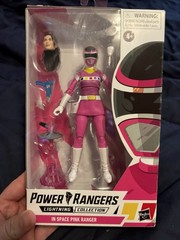 Hasbro Power Rangers Lightning Collection In Space Pink Ranger Boxed, 4+ w/Gun
